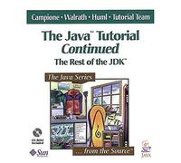 The Java Tutorial Continued. The Rest Of The Jdk