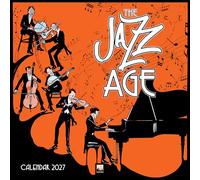 The Jazz Age Wall Calendar 2027 (Art Calendar)