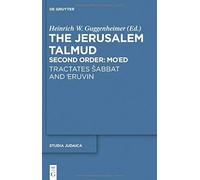 The Jerusalem Talmud. Second Order