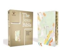 The Jesus Bible Artist Edition ESV With Thumb Tabs to Help Locate the Books of the Bible Leathersoft MulticolorTeal Thumb Indexed The Jesus Bible Artist Edition ESV With Thumb Tabs to Help Locate the