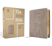 The Jesus Bible, ESV Edition, Leathersoft, Stone