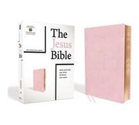The Jesus Bible, NIV Edition, Leathersoft over Board, Pink, Comfort Print