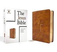 The Jesus Bible, NIV Edition, Leathersoft, Tan, Comfort Print