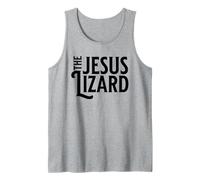The Jesus Lizard Noir Rétro Vintage Texte on Débardeur