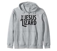 The Jesus Lizard Noir Rétro Vintage Texte on Sweat à Capuche