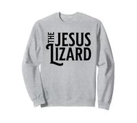 The Jesus Lizard Noir Rétro Vintage Texte on Sweatshirt