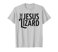 The Jesus Lizard Noir Rétro Vintage Texte On T-Shirt