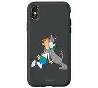 The Jetsons Astro Hugging George Coque pour iPhone X/XS