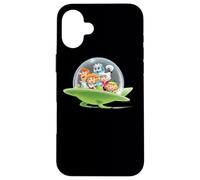 The Jetsons Family Cruising Coque pour iPhone 16 Plus