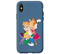 The Jetsons George Jane Judy Elroy Group Hug Coque pour iPhone X/XS