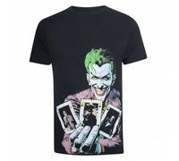 The Joker DC COMICS Full House Hommes T-shirt GBMTS394BLK Taille:M