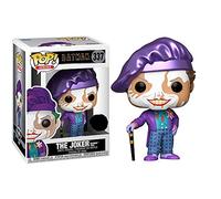 The Joker Pop #337 Chase Edition Pop Heroes Figurine en vinyle Batman 1989 avec protection EcoTek pour protéger la boîte de présentation