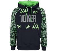The Joker Sweat à capuche unisexe pour adulte, Noir/vert, M