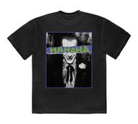 The Joker T-shirt unisexe pour adulte Hahaha Eyes, Noir, XL