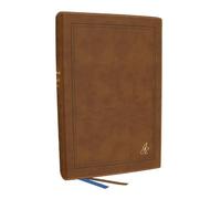 The Jonathan Edwards Study Bible: Experience Abiding Joy in Christ (NKJV, Brown Leathersoft, Red Letter, Comfort Print)