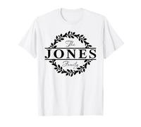 The Jones Family Nom de Famille Vacances Groupe Assorti T-Shirt