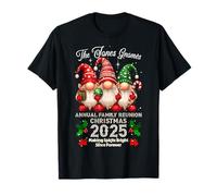 The Jones Gnomes - Réunion annuelle de Famille Noël 2025 T-Shirt