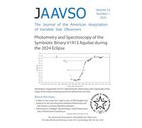 The Journal of the American Association of Variable Star Observers: Volume 53, Number 1