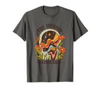 The Journey is Inward - Art de méditation Vintage des années 70 T-Shirt