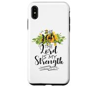 The Joy Of The Lord Is My Strength Écriture verset Néhémie Coque pour iPhone XS Max