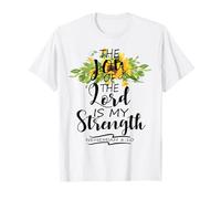 The Joy of The Lord is My Strength Écriture Verset Néhémie T-Shirt