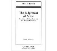 The Judgement of Sense, Ideas in Context David Summers (Auteur)