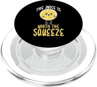 The Juice is Worth The Squeeze Support pour Limonade pour Enfants PopSockets PopGrip pour MagSafe