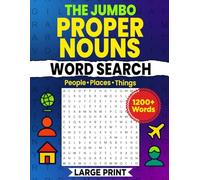 The Jumbo Proper Nouns Word Search