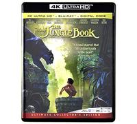The Jungle Book [Ultra Hd] With Blu-Ray, 4k Mastering, Ac-3/Dolby Digital, Digital Copy, Dolby, Dubbed, Subtitled, 2 Pack