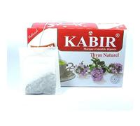 The Kabir infusion de thym puissant et 100% naturel, tisane, antioxydant, digestion, sexualité, tonifiant, saveur miel, boîtes de 12 sachets (12)