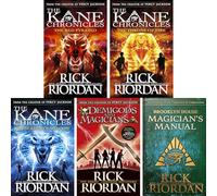 The Kane Chronicles Complete Collection by Rick Riordan: The Red Pyramid, The Throne of Fire, The Serpent's Shadow & More - Five Books of Egyptian Magic & Adventure for Young Readers (5-Book Set)