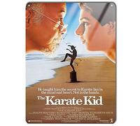 The Karate Kid - Affiche en métal vintage - Décoration murale pour bars, restaurants, cafés, pubs - 30,5 x 20,3 cm