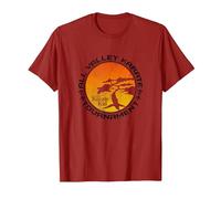 The Karate Kid Tournoi de Karaté All Valley T-Shirt, Homme, Canneberge, S