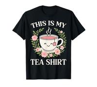 Thé Kawaii avec Inscription « This is My Tea Shirt » T-Shirt