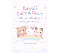 The Kawaii Life Planner: An 18 Month Cute Planning Companion for Goals, Organisation, and Everyday Life