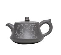 Thé Kettle pot vert section gris boue boue argile violette pot à la main ma maison de thé kung fu section salon bourse pour infuseur