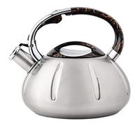Thé Kettle Stoveetop 3L en acier inoxydable sifflant thé de bouettle théme faire du thé à bouil