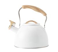 Thé Kettle Stoveetop en acier inoxydable Pot exquis bouillonnant eau bouilloire eau bouilloire coiffeur eau chaudière bouillonnement