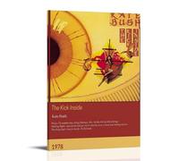 The Kick Inside-Kate Bush Poster imperméable pour la maison, résistant à l'humidité, facile à installer et à la décoloration, style cadre, 50 x 75 cm