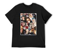 The Kid Laroi Collage Shirt Men Unisex Style T-Shirt Tee Tshirt Black S