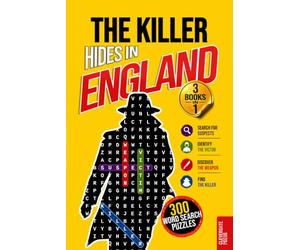 The Killer Hides in England: Vol. 1-3 Collection · Murder Mystery Wordsearch Book for Adults · 300 Crime Puzzles from London, Manchester and Birmingham · Whodunnit, Detective Cases and Deduction Games