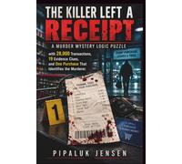 THE KILLER LEFT A RECEIPT: A Murder Mystery Logic Puzzle | 28,000 Transactions | 19 Evidence Clues | One Purchase That Identifies the Murderer.