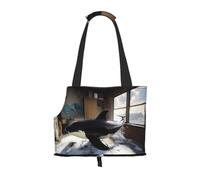 The Killer Whale in The Room Sac fourre-tout pliable pour petits chiens, chats, chiots