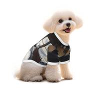 The Killer Whale in The Room T-shirt pour chien, chiot et animal de compagnie - Débardeur élastique - Pour chiens et chats - Mignon - Respirant et doux - Taille M