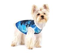 The Killer Whale in The Sea Chemise pour chien en coton doux et respirant pour chiens, chats, garçons et filles, convient pour les petits animaux de compagnie