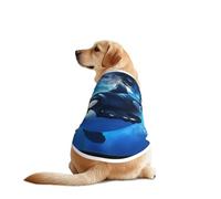 The Killer Whale in The Sea Dog Shirt pour chiens de grande et moyenne taille - T-shirt en maille respirante, parfait pour un usage quotidien et des occasions spéciales