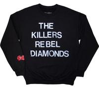 The Killers - "Tour '24 Rebel Diamonds" Sweatshirt pour homme/femme unie RO13084 (M) (Noir)