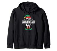 The Kindergarten Teacher Funny Christmas Matching Sweat à Capuche