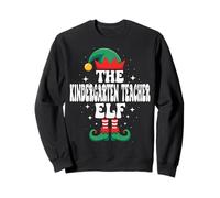 The Kindergarten Teacher Funny Christmas Matching Sweatshirt