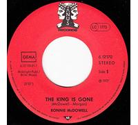 The King is Gone/Walking Through Georgia in the Rain(7" Vinyl Single)(1977)(Anus Records 6.12170)